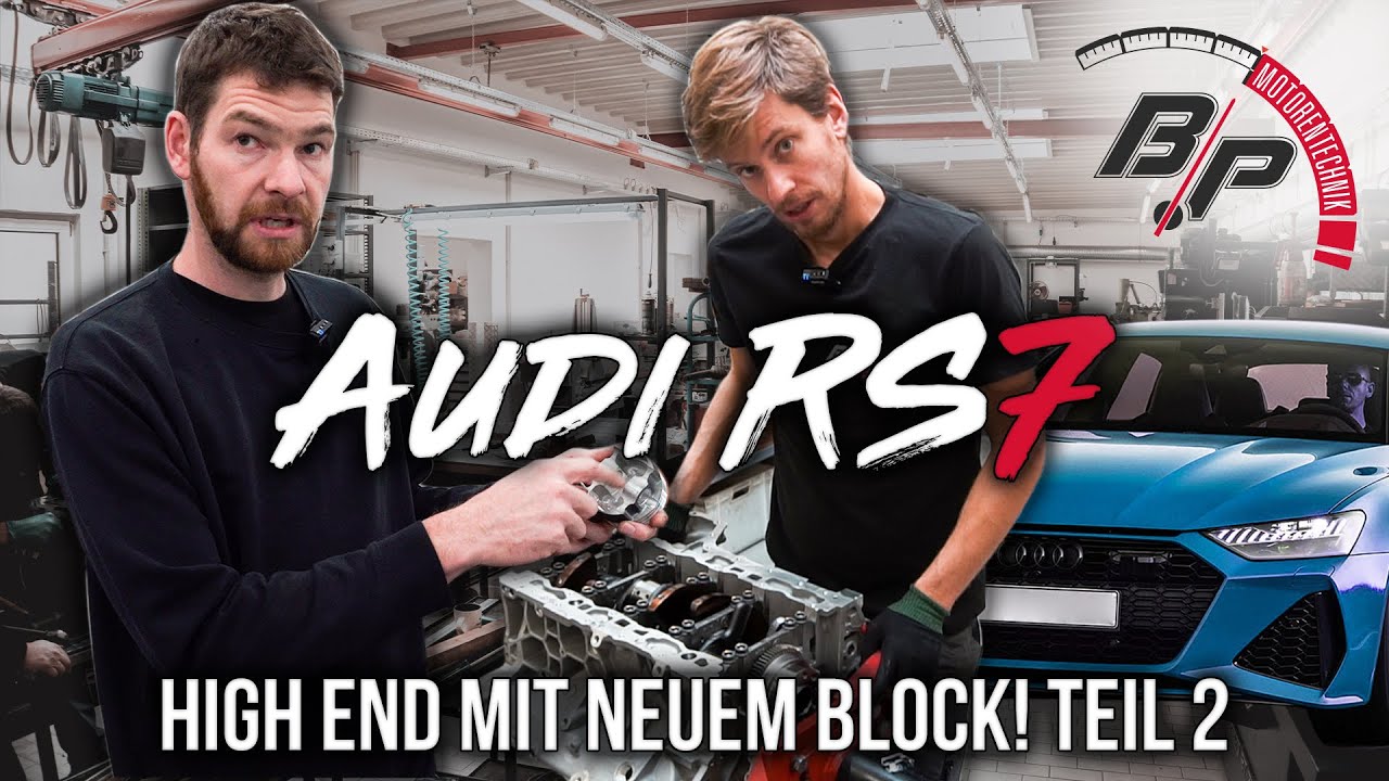 Nicht ganz Fehlerfrei?!? Kolben Bearbeitung & Montage | Audi RS7 Teil #2 | BP Motorentechnik