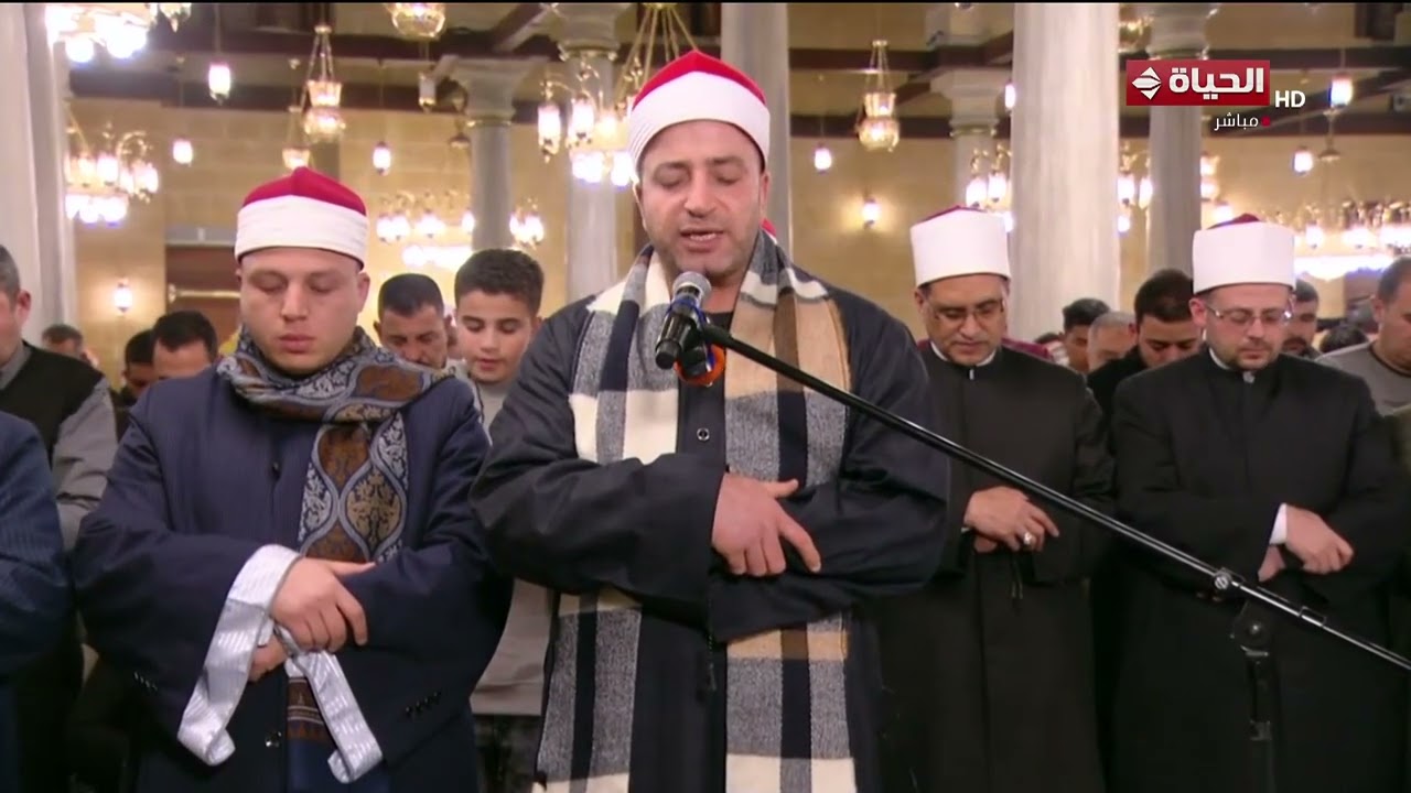 الشيخ محمود السيد عبد الله يؤم المصلين في صلاة التراويح بمسجد الإمام الحسين | 11 رمضان