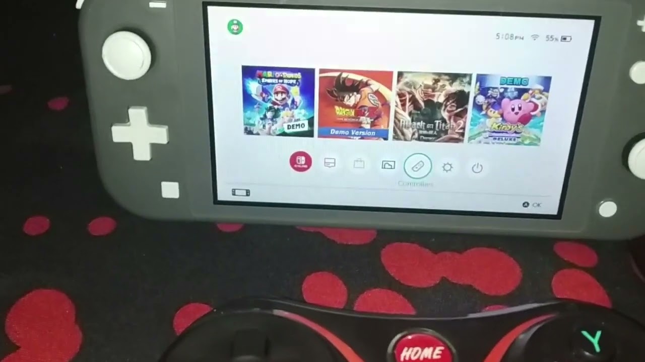 Connect T3/X3 controller to Nintendo Switch
