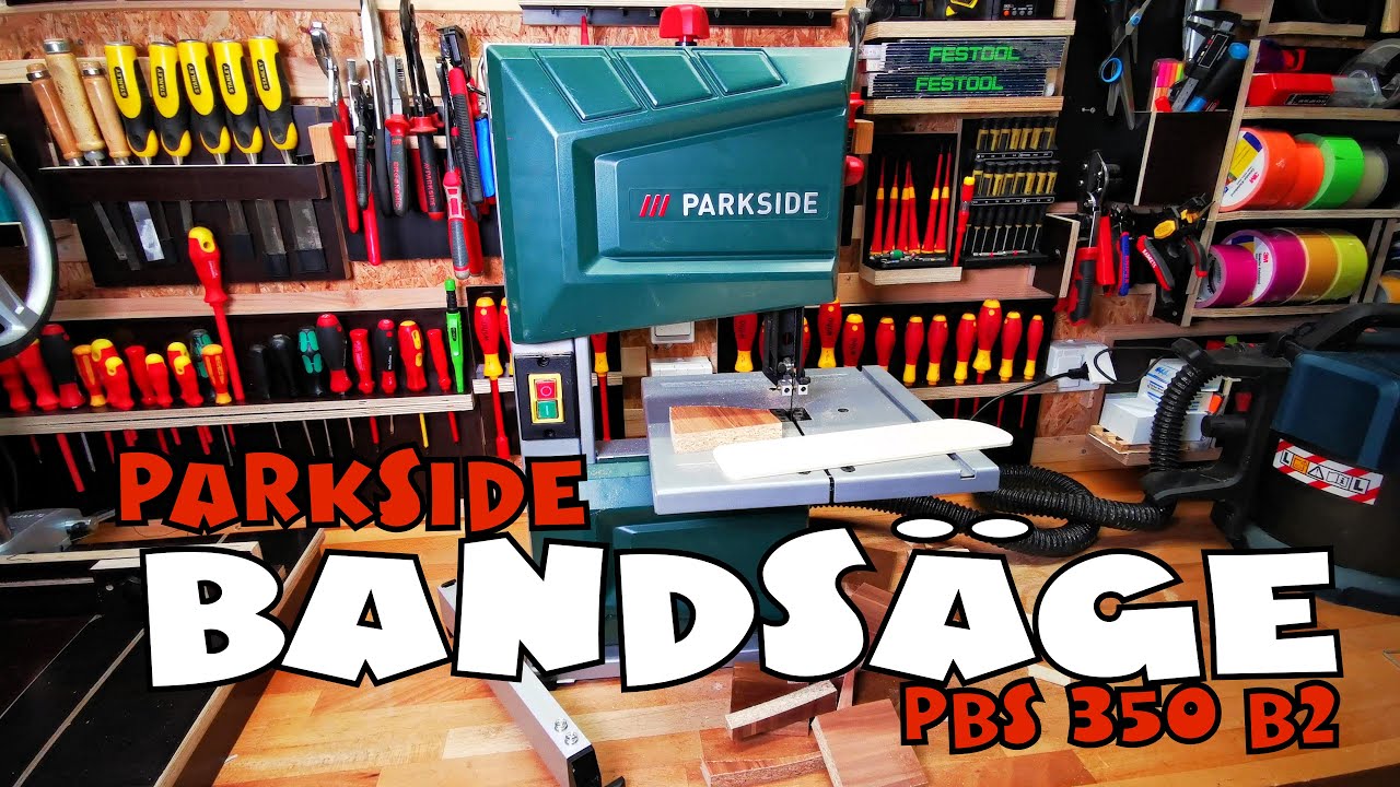 Das kann die neue Bandsäge PBS 350 B2 von LIDL - PARKSIDE®