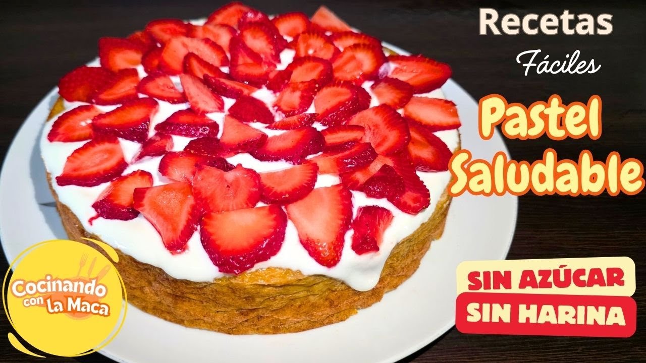 PASTEL Saludable SIN AZÚCAR y sin HARINA// Tortas para bebés// Pastel de PLATANO y AVENA SIN AZÚCAR
