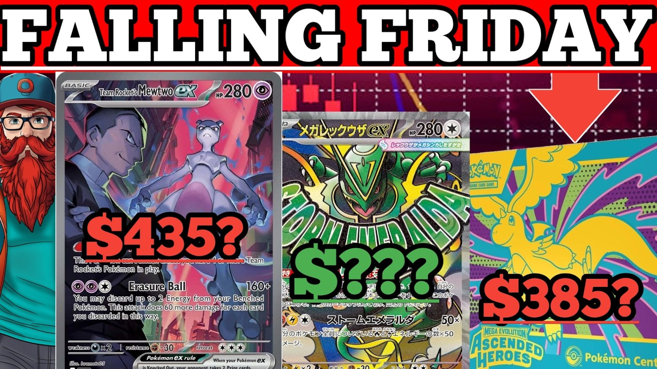 POKEMON FALLING FRIDAY! Weekly Investing, Collecting & News Market Update!