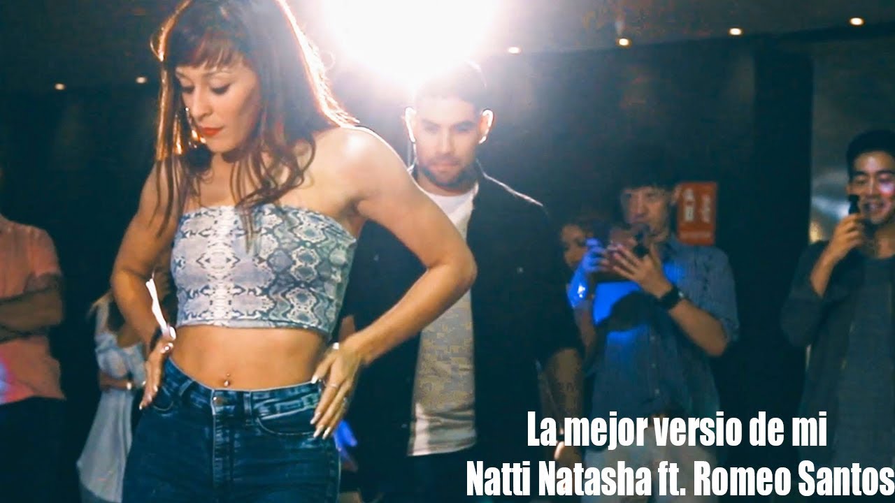 Natti Natasha ft. Romeo Santos - La Mejor Versión De Mi (Remix) Marco y Sara bachata workchop 2019