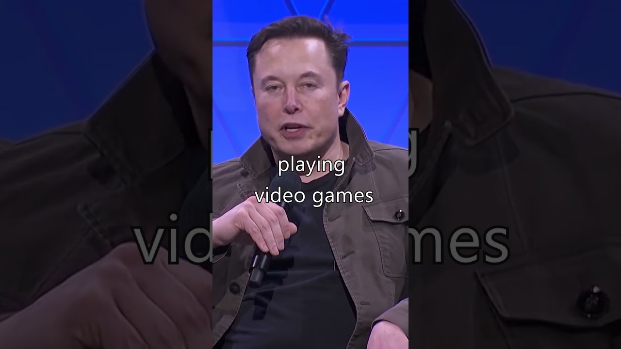 Elon Musk Explains Why Everyone Should Be Playing VIDEO GAMES - Kids Especially| @MindMasteryX