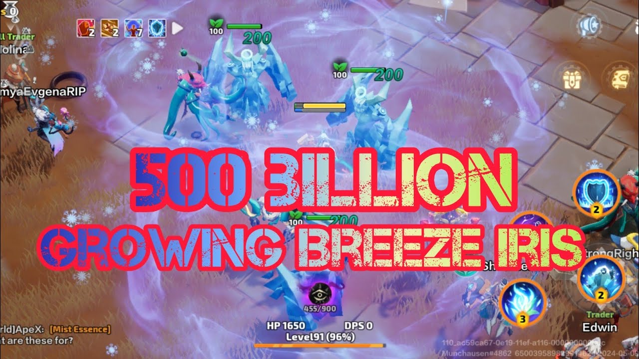 Torchlight Infinity SS4:Whispering Mist Growing Breeze Iris 500 billion