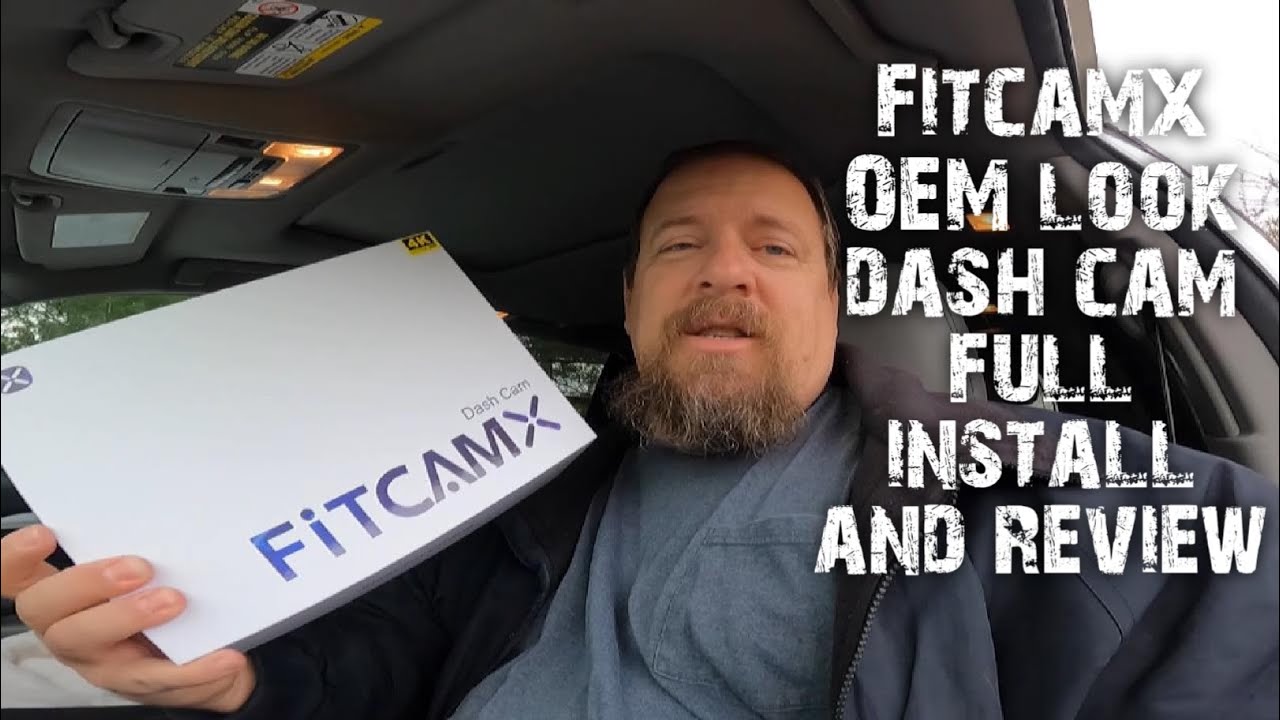 Fitcamx 4k Dash cam review and install