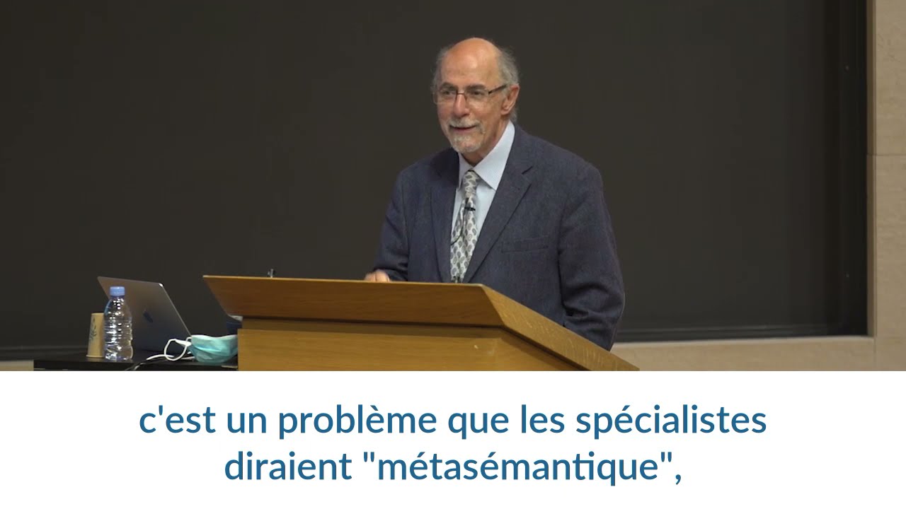 Le probl&egrave;me de la r&eacute;f&eacute;rence - Fran&ccedil;ois Recanati