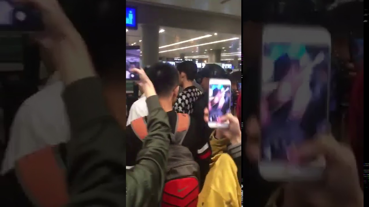 張翰..Zhanghan..2019..11.6 上海✈长沙 At Shanghai airport ..✈ heading to Changsha ..