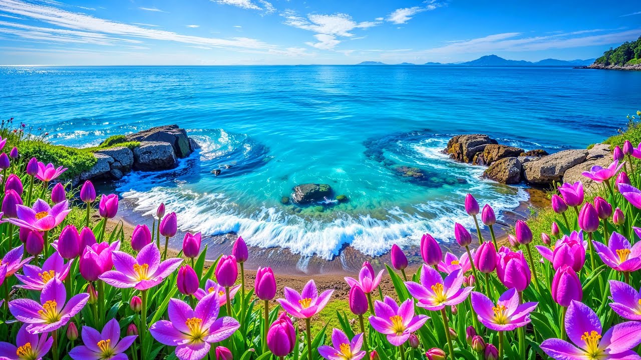 Healing Blossoms 🌸 Wonderful Music for Calm Mind, Stress Relief & Positive Energy
