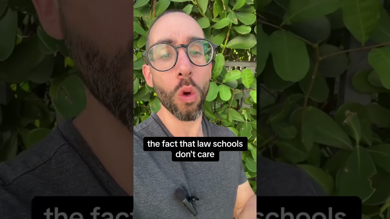 Law Schools Really Only Care About One Thing...