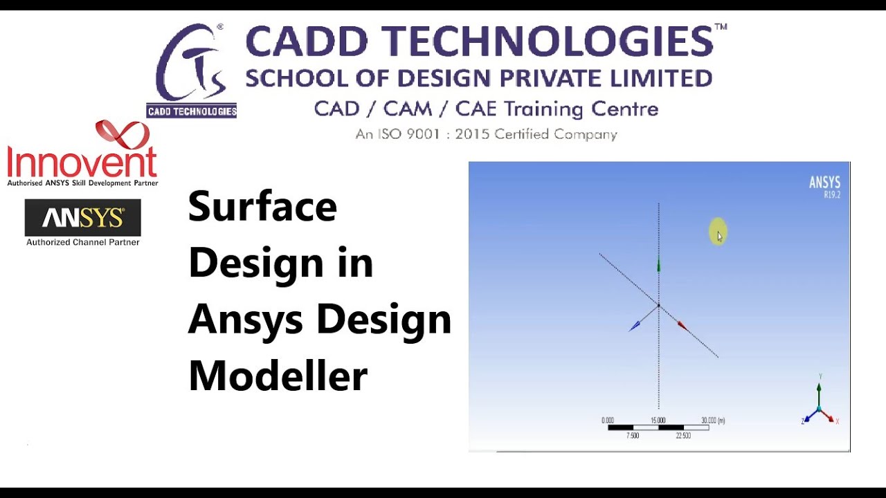 Surface Design in Ansys Design Modeller