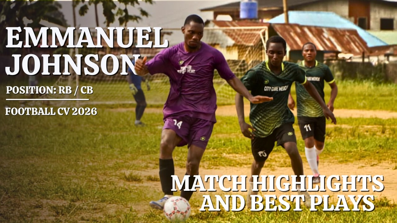 Emmanuel Johnson | RB / CB | Football CV 2026