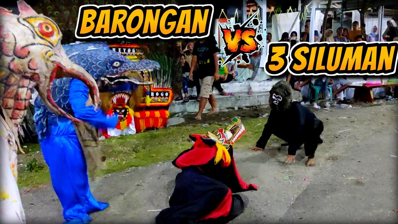 KIPRAH BARONGAN NAGA VS 3 SILUMAN FULL JANTURAN || EBEG MUNCUL JAYA GROUP (SABAR)