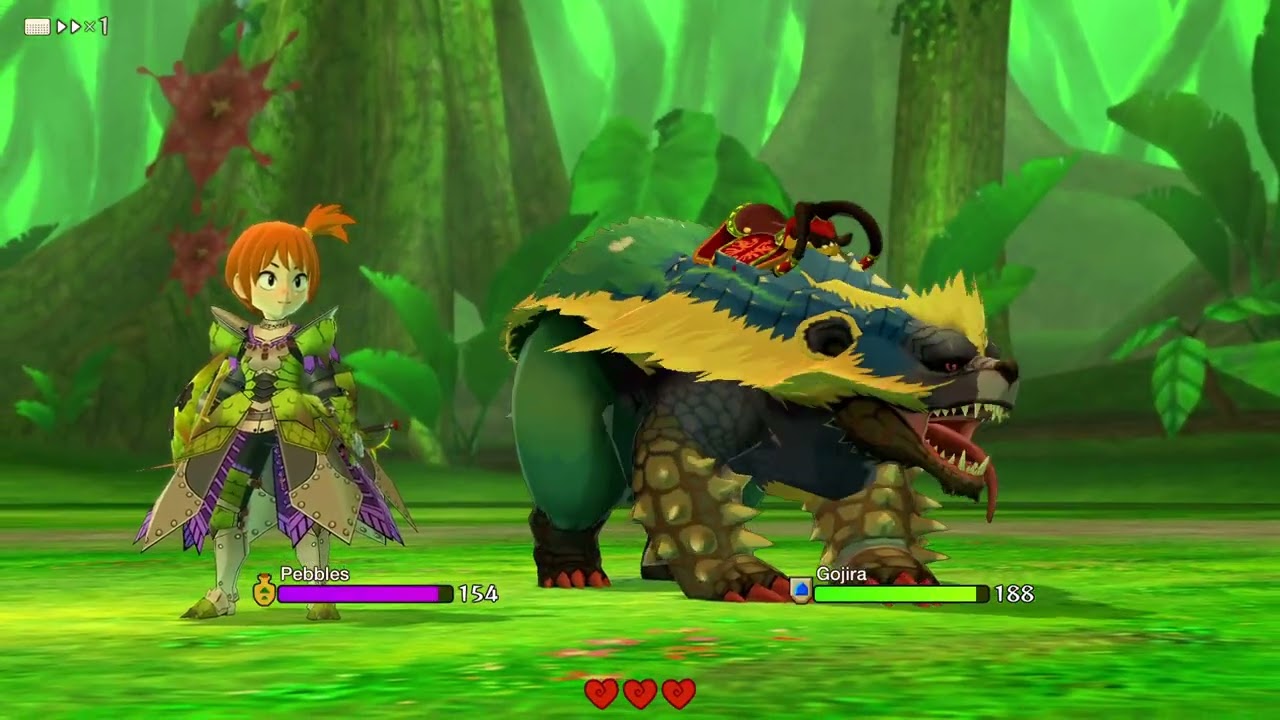 MONSTER HUNTER STORIES: these pink Rathians be tough