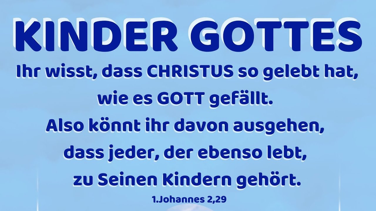 Passt euch nicht diesem Weltlauf an!