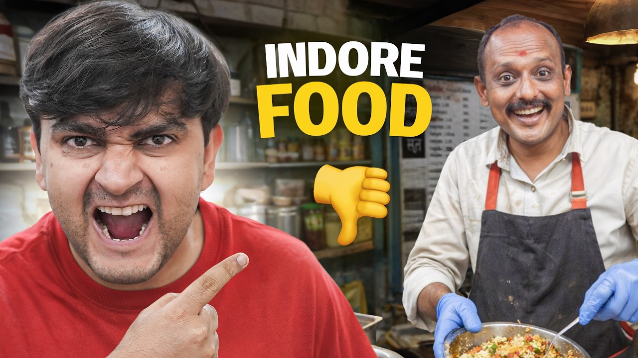 Exposing Overrated Indore Street Food