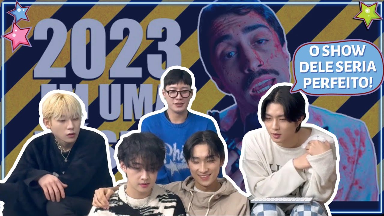 BANDA COREANA REAGE A 2023 EM UMA MÚSICA - LUCAS INUTILISMO (COM 2Z)