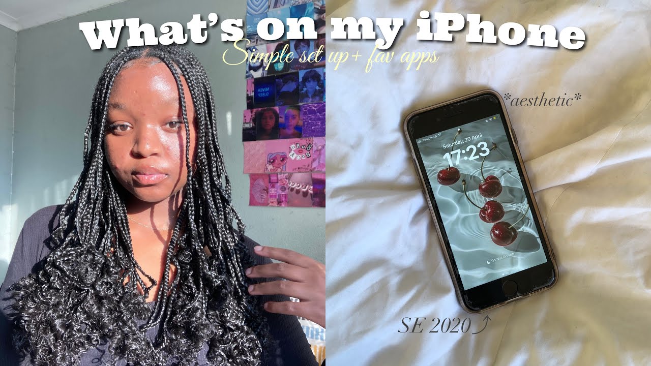 What’s on my iPhone||simple set up+fav apps