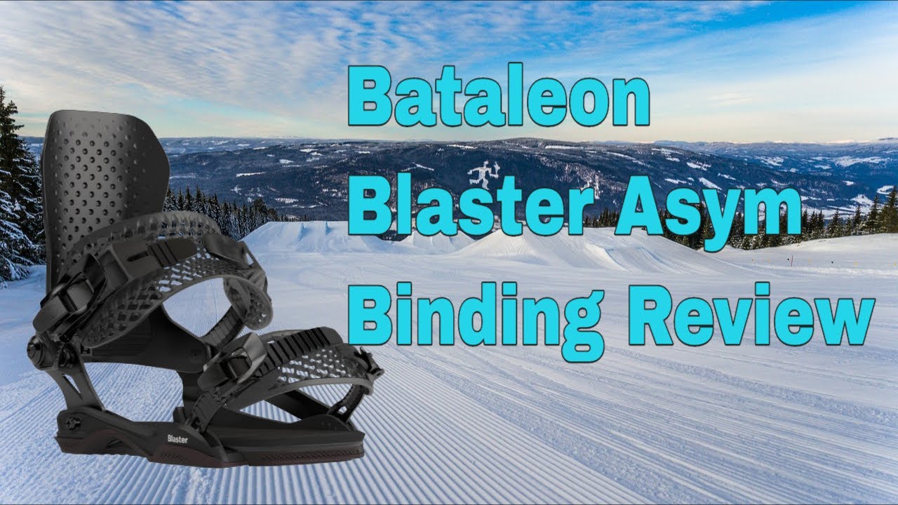 The 2024 Bataleon Blaster Asym Snowboard Binding Review
