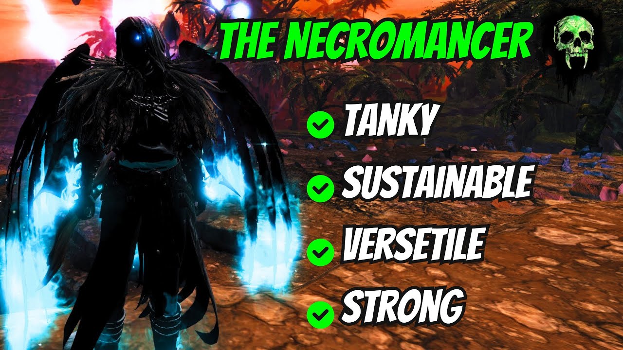 Почему это лучшая профессия? НЕКРОМАНТ В GUILD WARS 2 ✔️