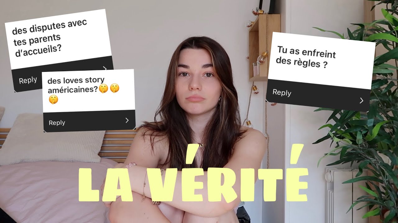 LA V&Eacute;RIT&Eacute; SUR MON ANN&Eacute;E D'&Eacute;CHANGE