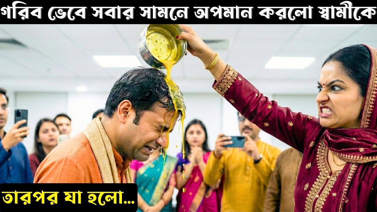 গরিব সেজে স্ত্রীকে পরীক্ষা করলো কোটিপতি স্বামী! সত্য জানতেই কেঁপে উঠল পরিবার!