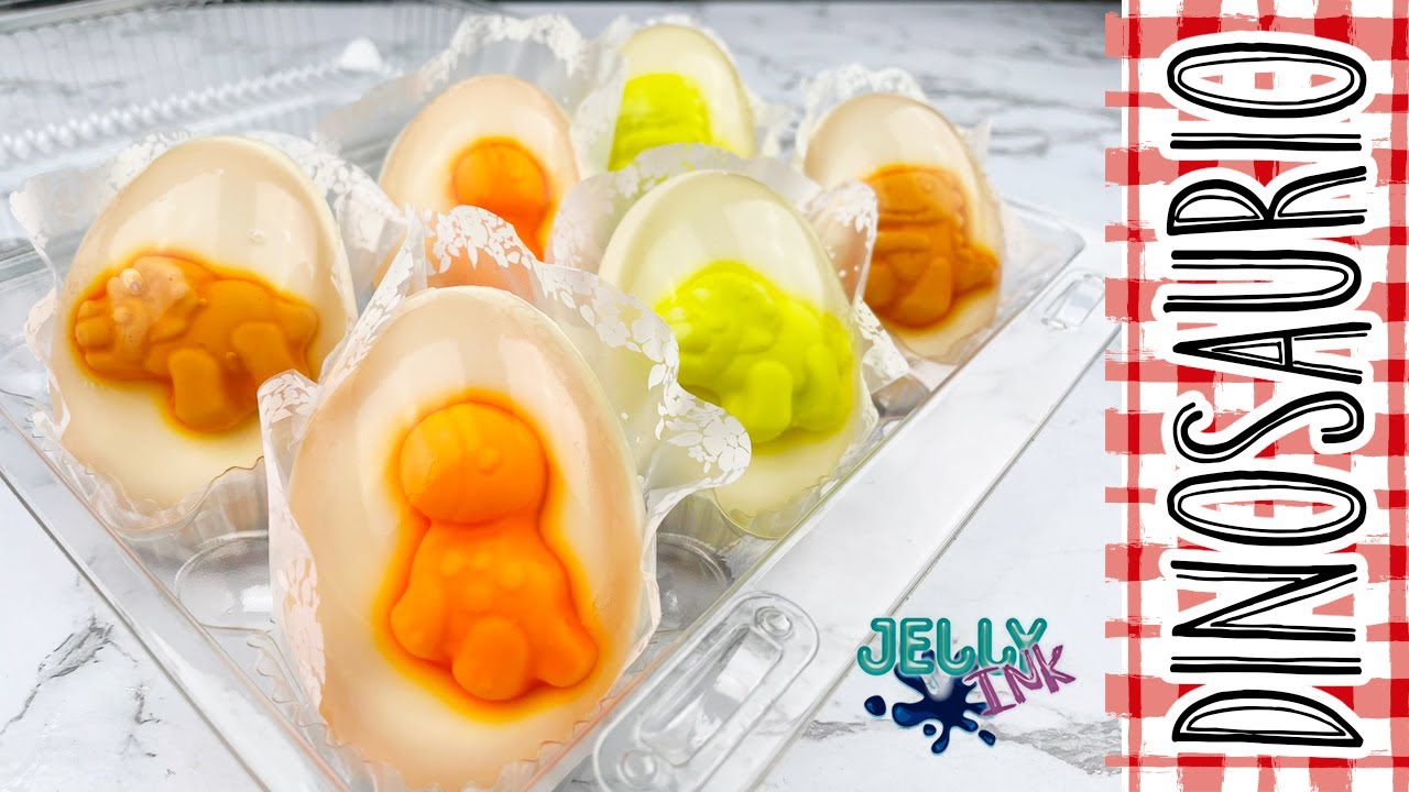 Gelatina de Dinosaurios | Gelatinas divertidas para niños | Jelly Ink