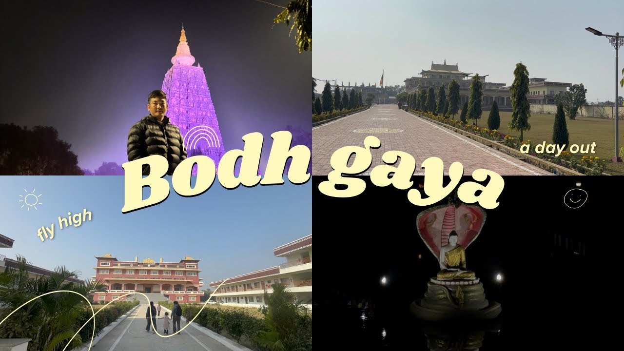 Visiting Sakya and Kagyud Monastery at Bodhgaya