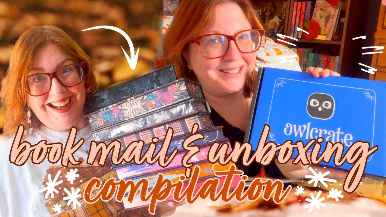 ОГРОМНАЯ подборка из более чем 20 книг по почте и распаковки!! 📚✮⋆˙ fairyloot, owlcrate, arcane s...