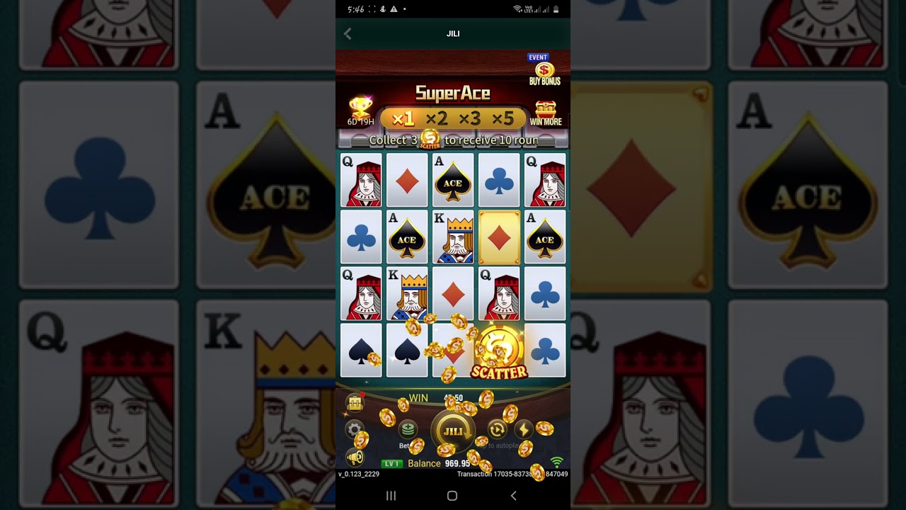 SUPER ACE GAMEPLAY LOW BET