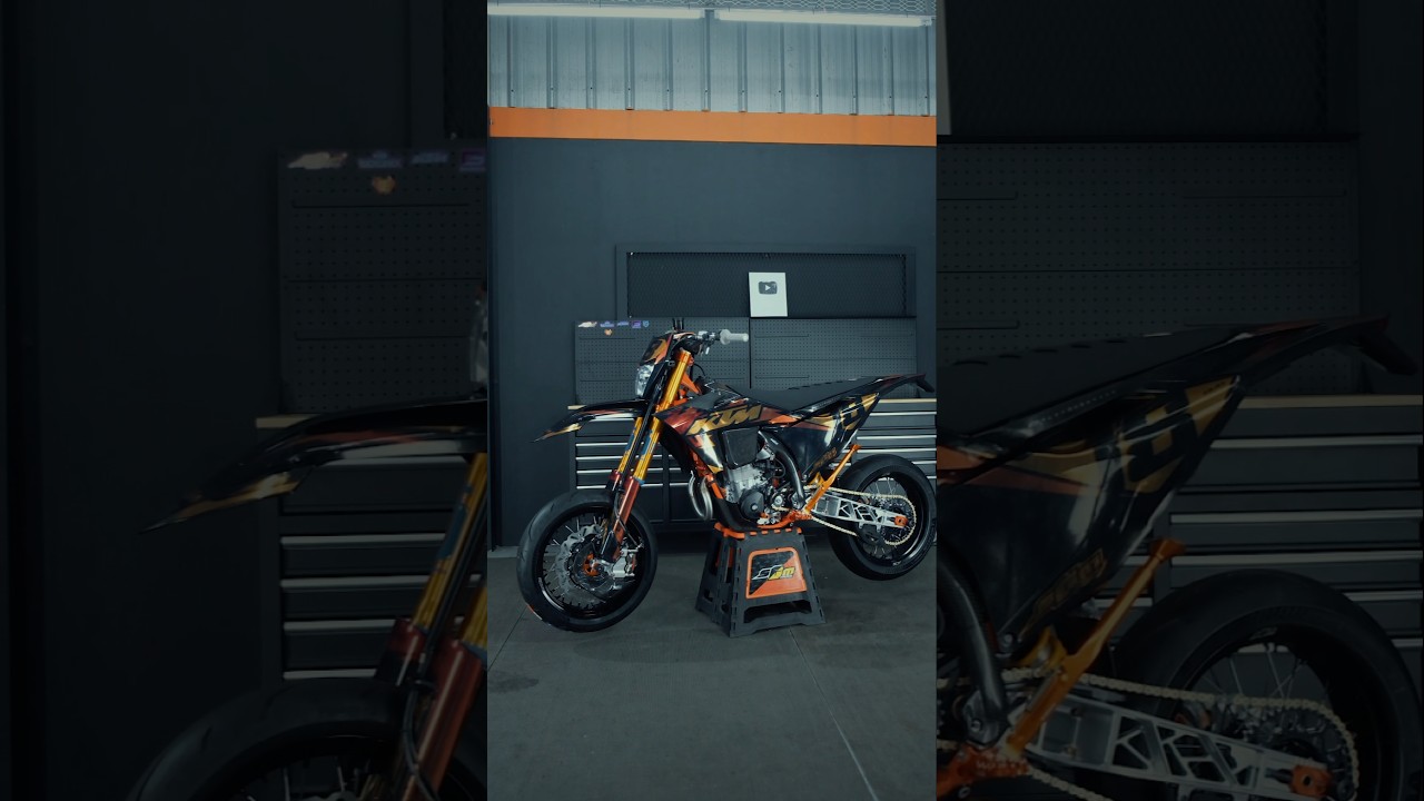 KTM 500 EXC-F SIX DAYS 2025 SUPERMOTO EDITION #sgmmxstore #shortvideo #shorts