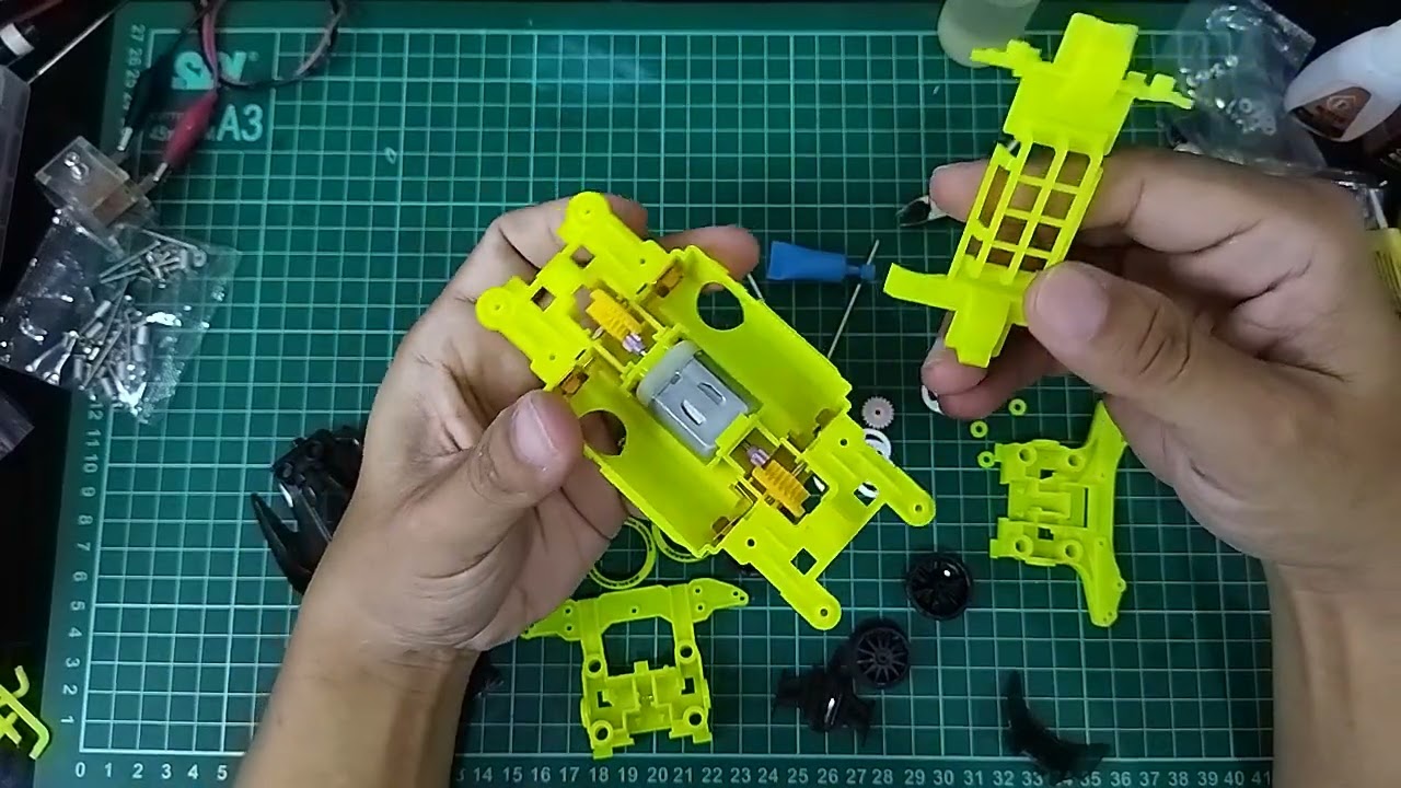 rakit tamiya avante mk.III korea 25 th aniversary special version 2 ms chassis build ms chassis new