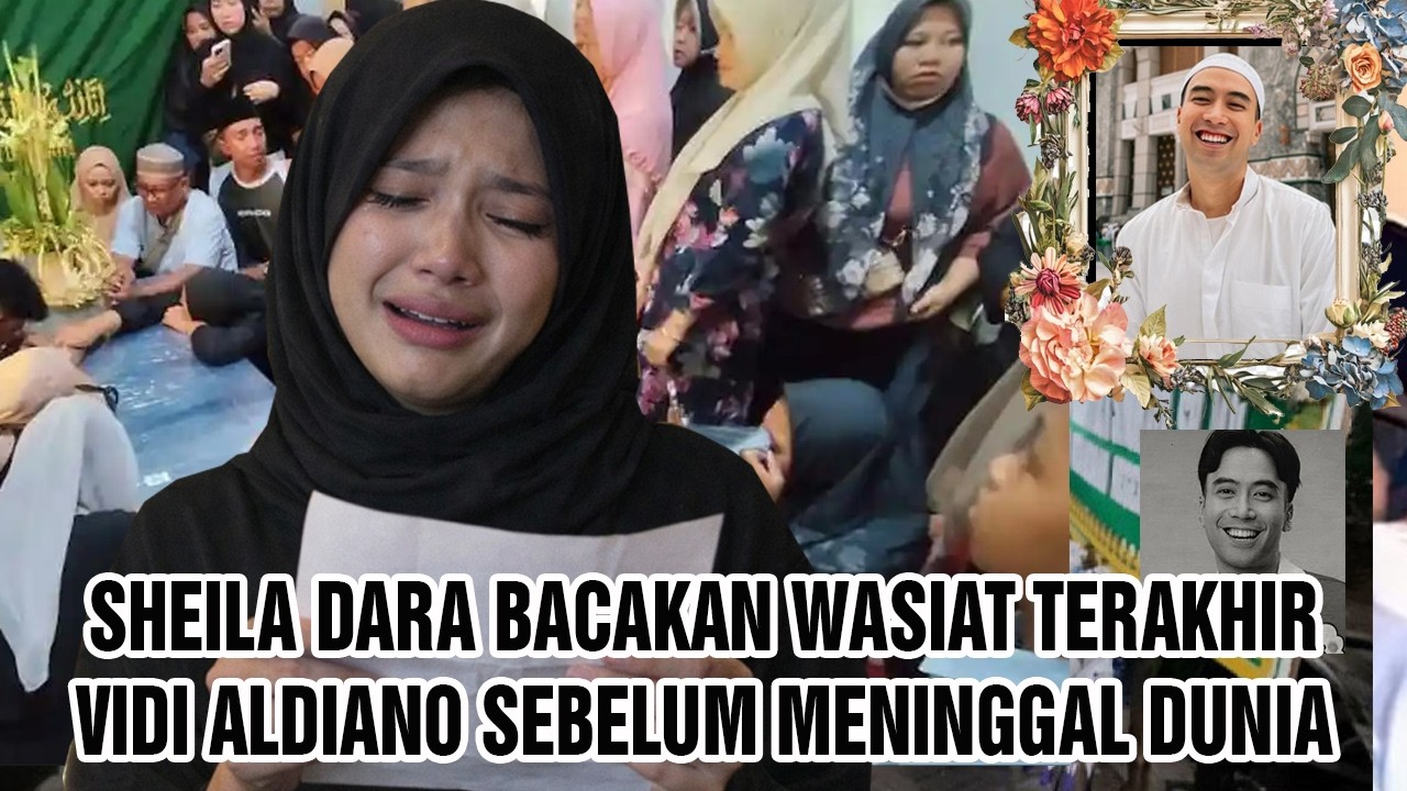 Ketegaran Sheila Dara Aisha Ambruk Baca Wasiat Terakhir Sang Suami Vidi Aldiano Meninggal Hari Ini