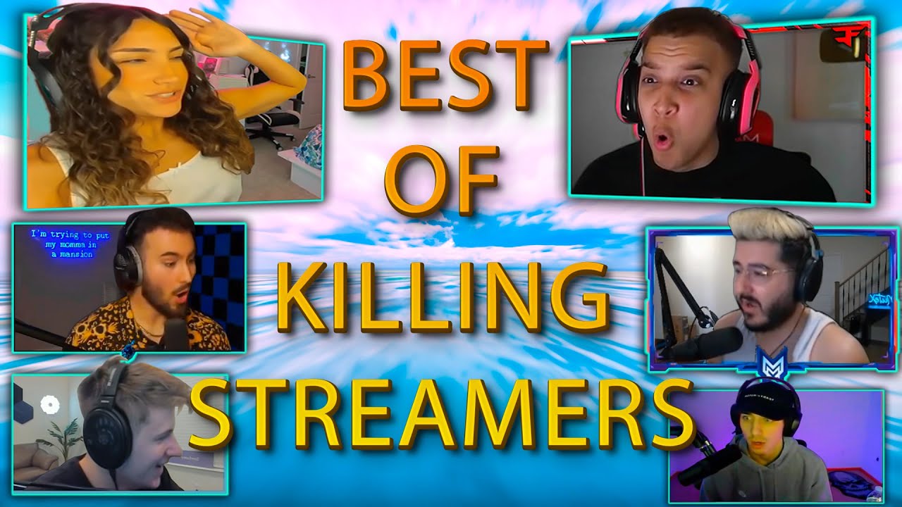 Best of Killing Twitch Streamers on Rebirth Island
