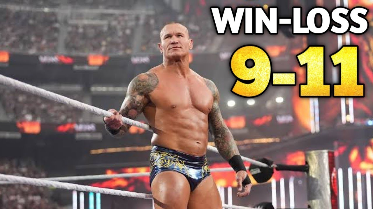 RANDY ORTON WRESTLEMANIA WIN-LOSS