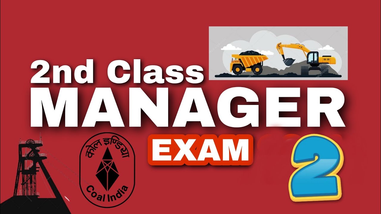 Second class manager exam preparation Legislation