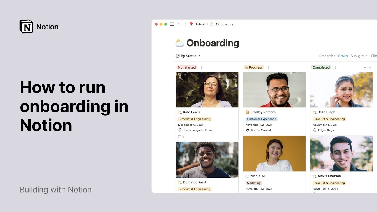 Как организовать онбординг в Notion