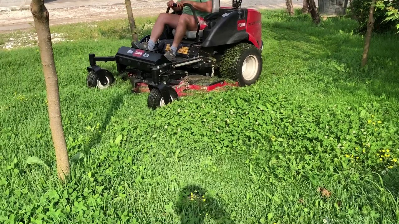 TORO GROUNDSMASTER 7210 - Trattorino tosaerba raggio zero professionale a leve
