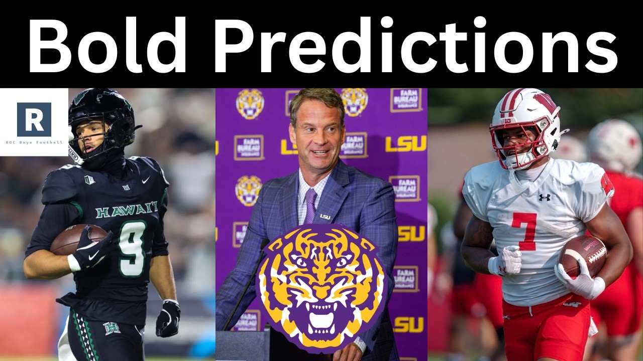 LSU Football Spring Practice BOLD PREDICTIONS