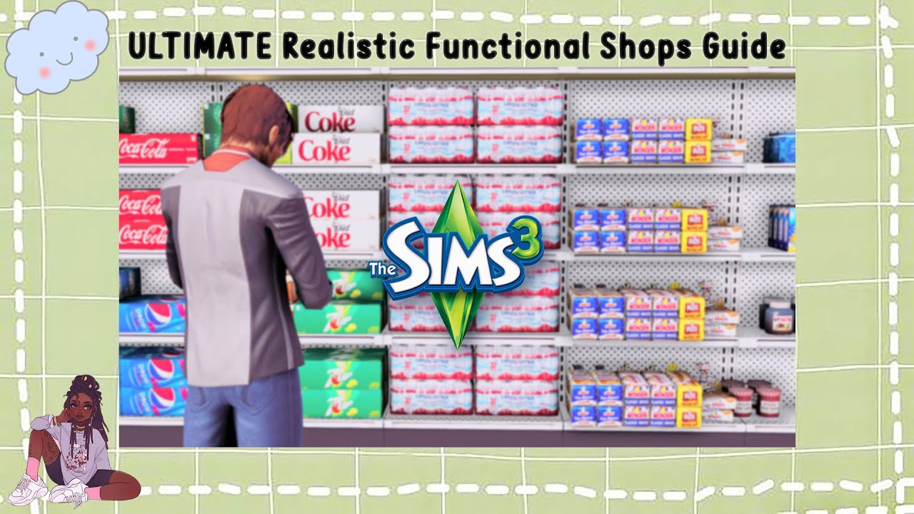 ULTIMATE Realistic Functional Shops Mods in The Sims 3 | Guide and Tutorial