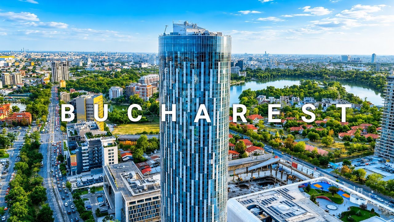 Bucharest Capital City Of Romania 🇷🇴 In 4K |