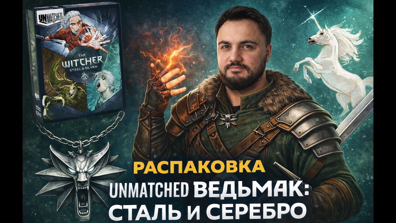 Unmatched Ведьмак Сталь и Серебро