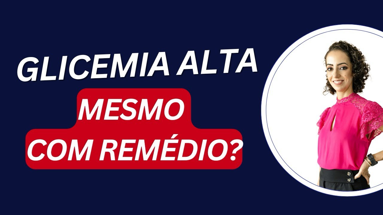 Tomo remédio e minha glicemia continua alta: o erro está aqui