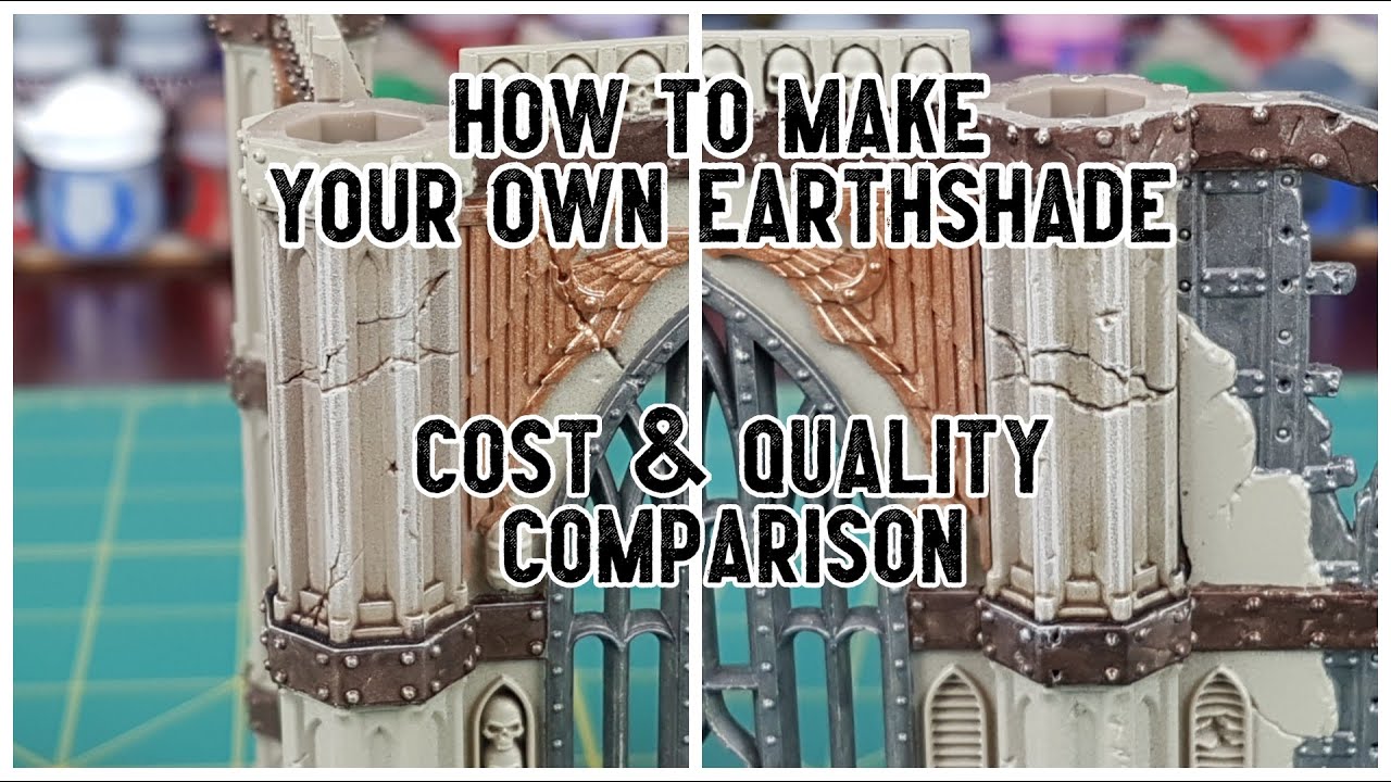 Paint-tech 31 - How to make excellent quality Agrax Earthshade substitute