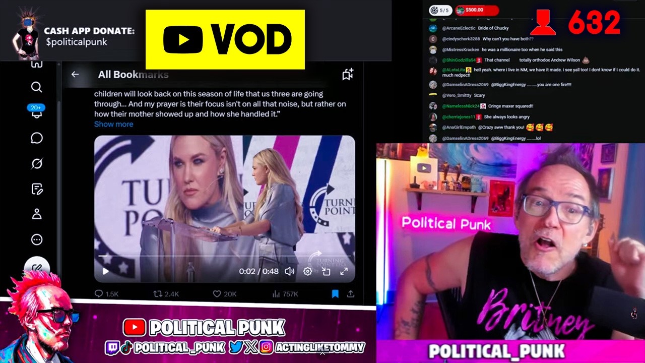 Political Punk LIVE - June 5, 2026 (CA Primary, Trump, UFC, Freedom 250, Erika Kirk, TPUS, MAGA)