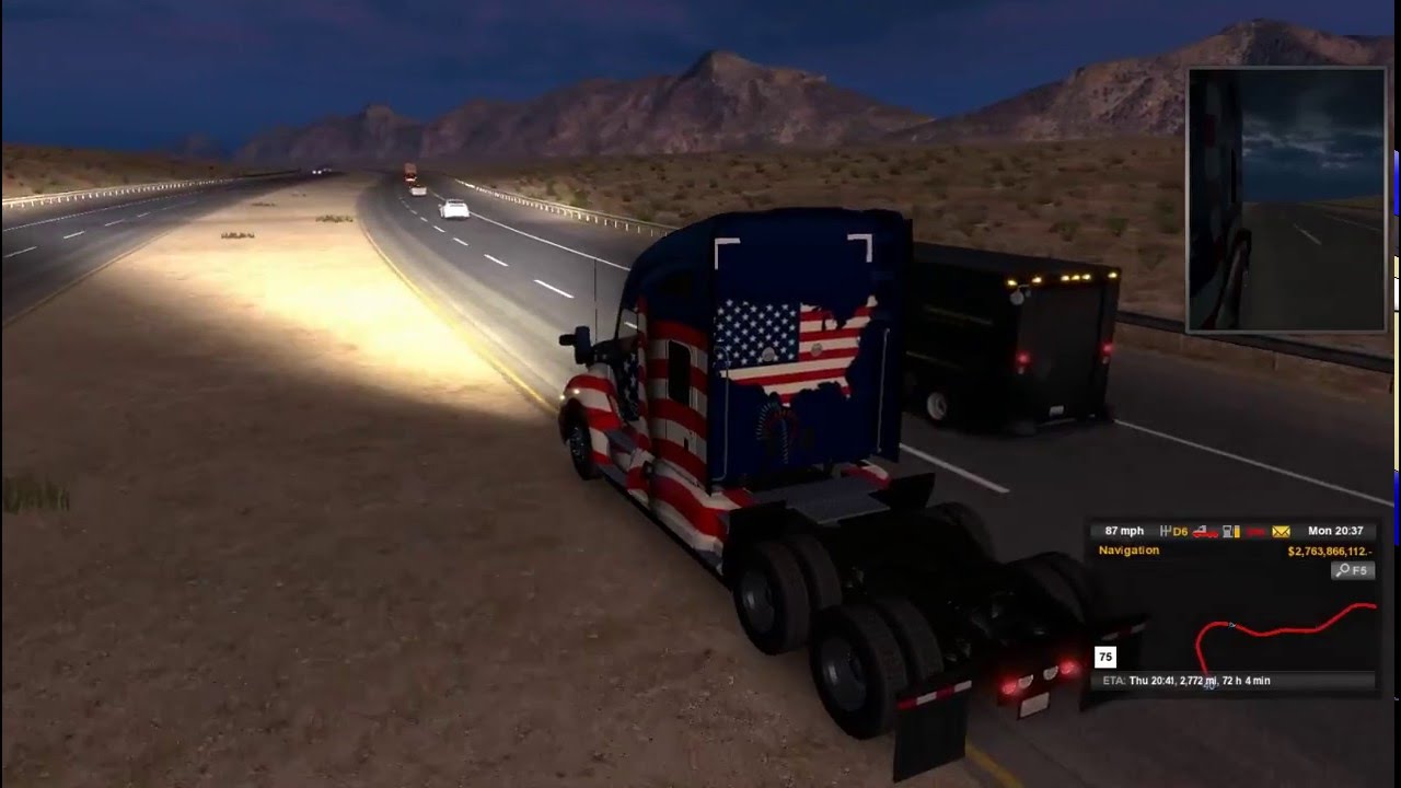 American Truck Simulator | New Map | Coast to Coast