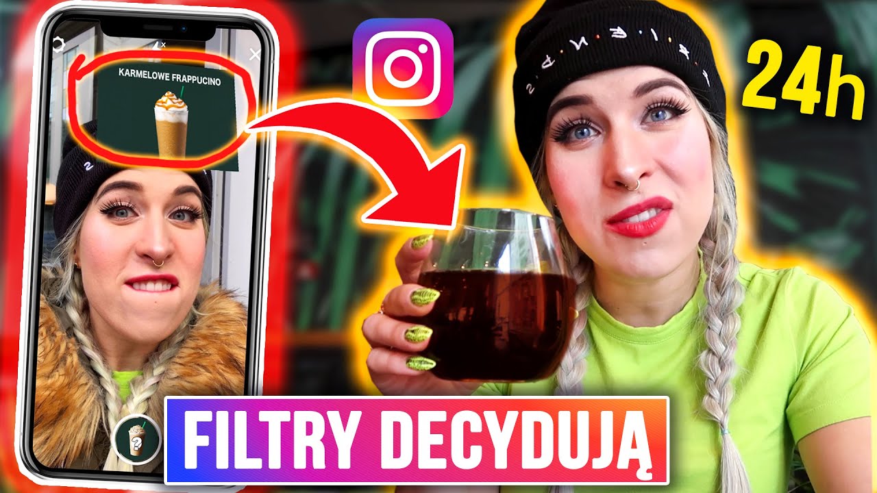 FILTRY Z INSTAGRAMA decydują o MOIM DNIU 😱 Instagram mnie kontroluje! | Agnieszka Grzelak Vlog