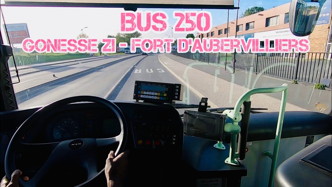 BUS 250 / Gonesse ZI - Fort d'Auberviliers