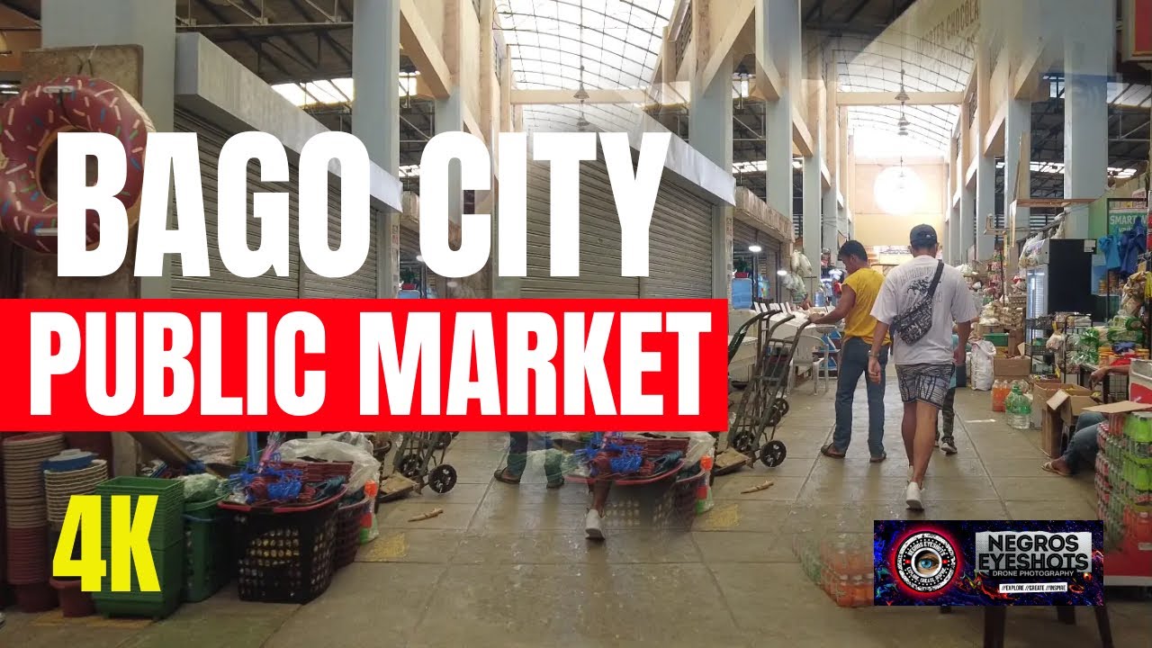 BAGO CITY PUBLIC MARKET WALKING TOUR | NEGROS OCCIDENTAL | DJI POCKET 2 | AUGUST 2023