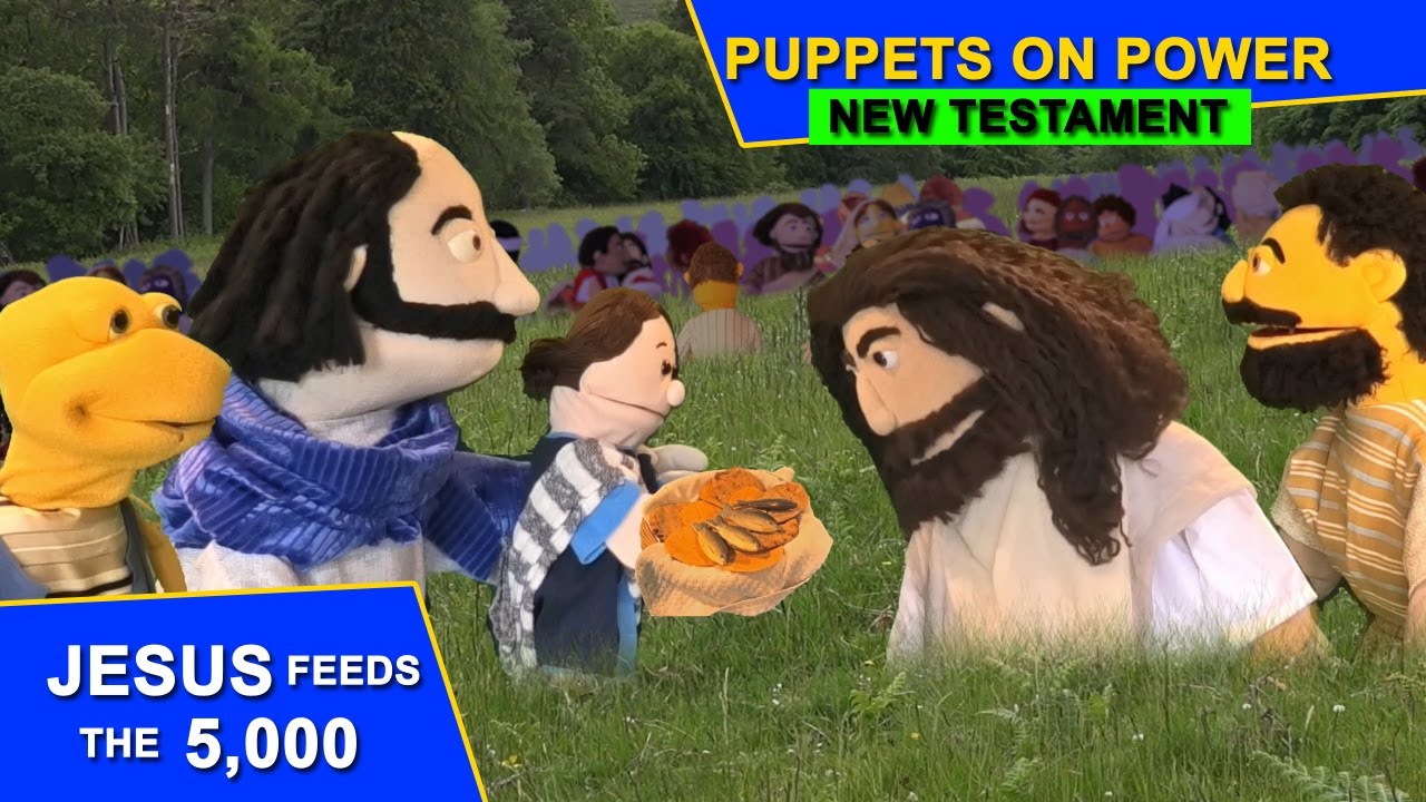 Jesus Feeds 5000 - PUPPETS ON POWER | The Puppetunes